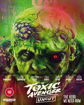 The Toxic Avenger Steelbook (4K UHD Blu-ray) Sarah Niles Jonny Coyne Macon Blair - Image 1 of 4