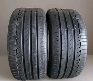 2 X CONTINENTAL 245 45 17 (99Y) TYRE PREMIUM CONTACT6 XL MATCHING PAIR 2454517 - Picture 1 of 7