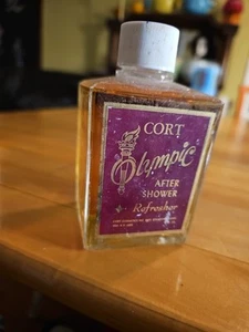 Vintage Cort Cosmetics Cort Olympic After Shower Refresher 8 oz New Old Stock - Picture 1 of 4