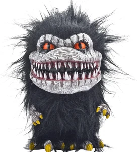 Alien Monster Prop Doll, Creepy Plush Doll Movie Stuffed Toy, Black Funny Ugly S - Picture 1 of 12