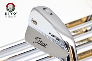 8Pcs Titleist MB 710 FORGED 3-4-5-6-7-8-9-PW Extra Stiff DG TOUR ISSUE X100 Iron - Picture 1 of 14