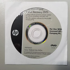 Application and Driver Recovery DVD Windows 8- 2013 - New Sealed - Picture 1 of 4