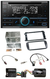 Kenwood CD 2DIN DAB USB Lenkrad Bluetooth Autoradio für Ford Focus C Max Galaxy - Bild 1 von 10