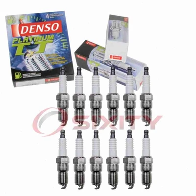 Velas de ignição Denso Platinum TT de 12 peças para 1981-1992 Jaguar XJS 5.3L V12 zt - Imagem 1 de 4