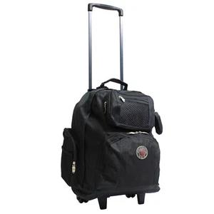 Transworld Deluxe 22-Inch Carry-On Rolling Backpack - Picture 1 of 41