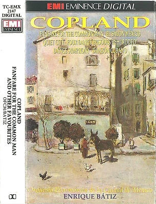 Copeland OFCM BATIZ FANFARE FOR THE COMMON MAN & FAVOURITES CASSETTE ALBUM EMI  - Image 1 of 4