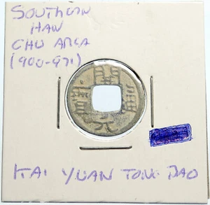 900-971AD CINA dinastia Han meridionale AREA CHU Kai Yuan Tong Bao moneta contanti i99540 - Foto 1 di 3