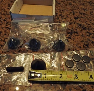 Audiophile Speaker Spike Set of 4 Spikes, 4 Receiver cups and 4 Posts- NOS - Picture 1 of 9