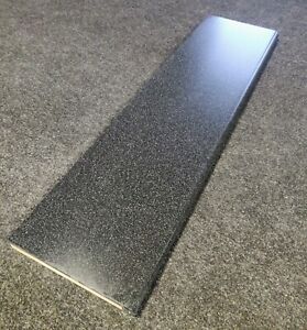 Corian Solid Surface Shelf  / Window Sill in Black 940mm x 240mm x 30mm