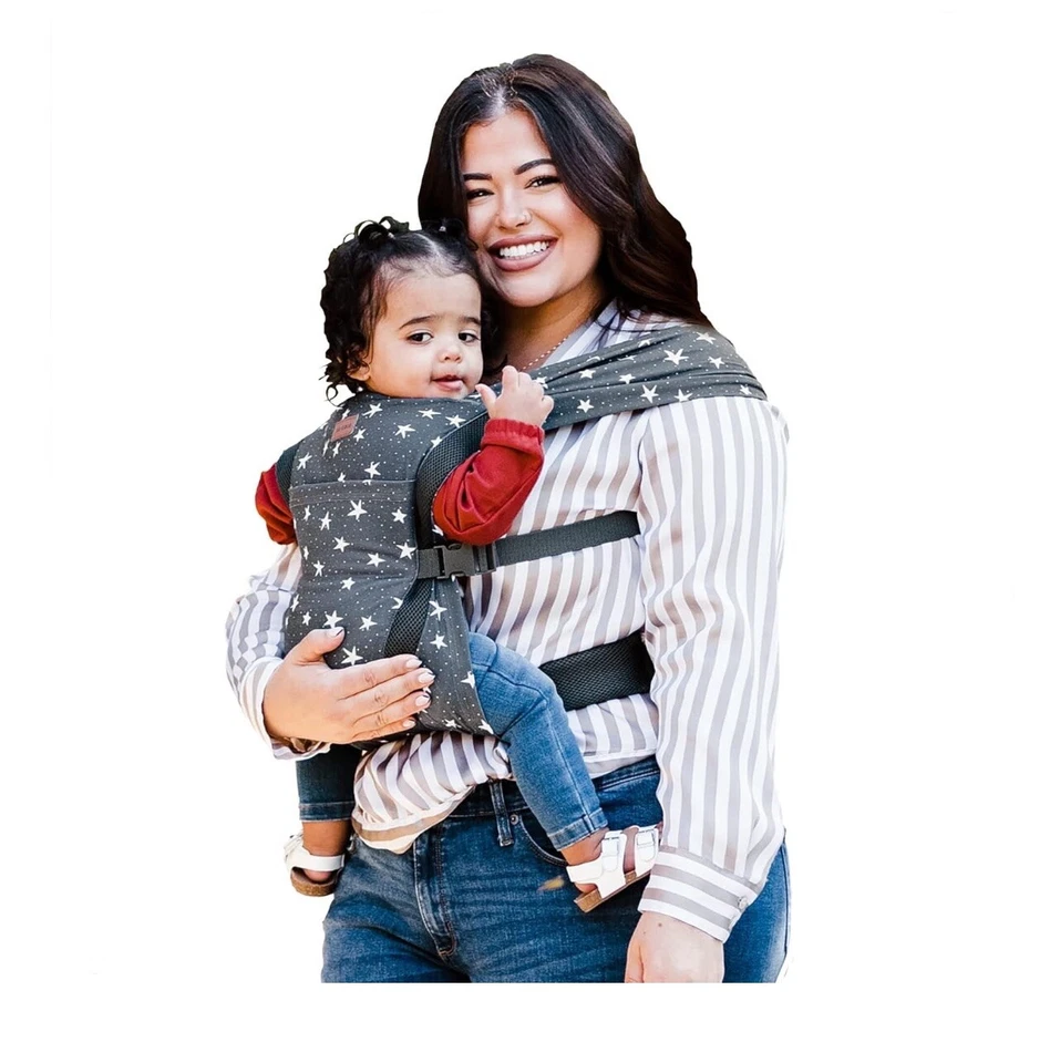 JJ Cole Luma Packable Carrier – 4 -Position Baby Carrier - Compact Travel Bag - Image 1 of 4