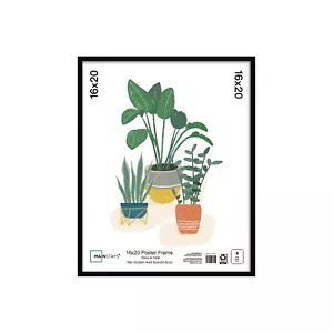 Mainstays 16x20 Basic Black Poster Frame - Picture 1 of 3