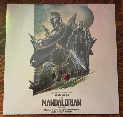 SEALED* 12"LP~GREEN VINYL/POSTER~STAR WARS~2024~THE MANDALORIAN~LUDWIG GORANSSON - Image 1 of 4
