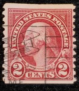  RARE - GEORGE WASHINGTON RED - 2 CENT STAMP - Picture 1 of 4