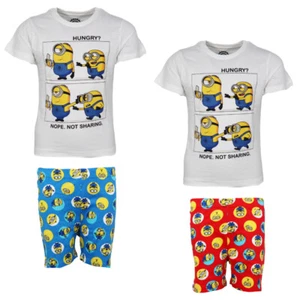 Die Minions Kinder Jungen Pyjama Schlafanzug Baumwolle 104-134 - Bild 1 von 13
