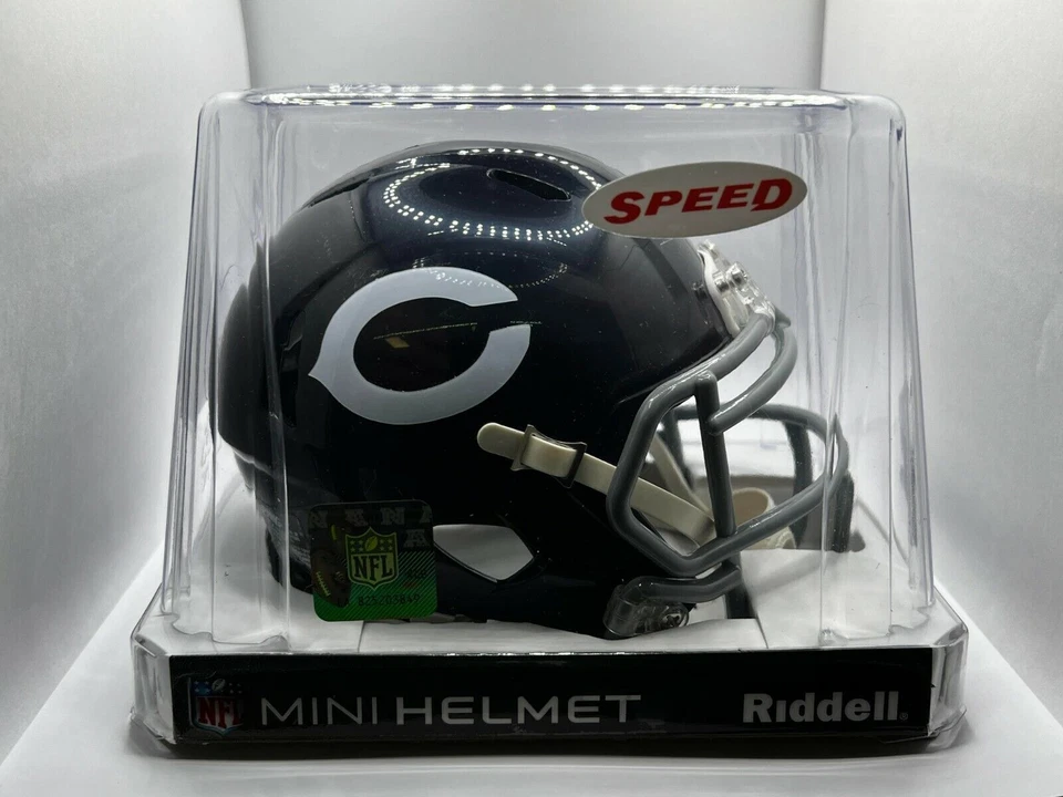 Chicago Bears 1962-1973 62-73 Throwback Riddell Speed Mini Helmet - Image 1 of 1