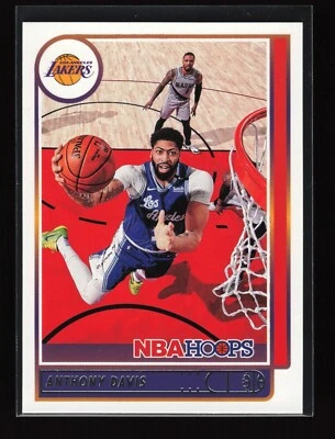 2021-22 Panini NBA Hoops #146 Anthony Davis (NM+)(BSK) - Image 1 of 2