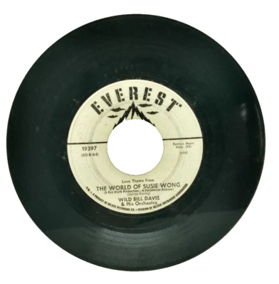 Wild Bill Davis - The World Of Susie Wong / Deep Echo - Everest -45RPM - Promo Foto 1 de 2
