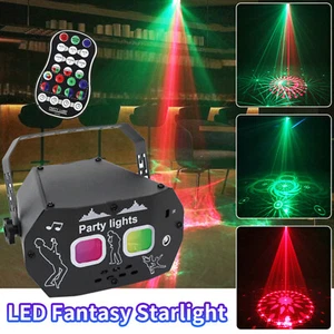 Disco Effect Light LED Stage Light Laser Projector RGB DJ Party KTV Show LightFn - Picture 1 of 14