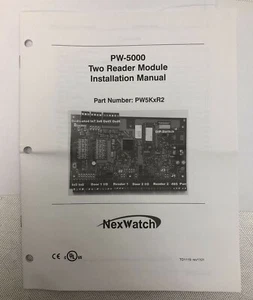 Honeywell ProWatch PW5K1R2 PW-5000 Serie Dual Leser Modul NexWatch Nex Uhr - Bild 1 von 8