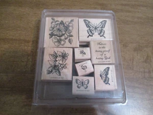 STAMPIN UP SCHÖNE SCHMETTERLINGE GUMMISTEMPELSET - Bild 1 von 2