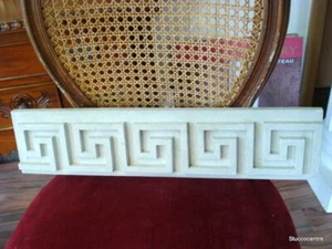 Stucco -Fassadenstuck - Mäanderband Versace 132-3089B Wandfries aus Beton - Picture 1 of 4