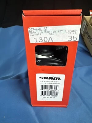 SRAM 3.0 Comp 7 Speed Shifter Set 200-825 - Image 1 of 3