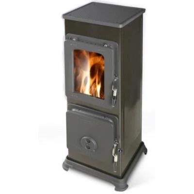 Thorma Zeitbrandofen Kaminofen BOZEN schwarz (5 kW)