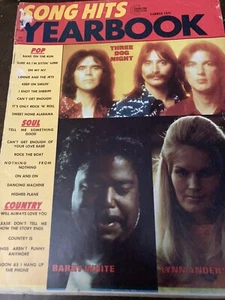 SUMMER 1975 SONG HITS YEARBOOK Music  Magazine W/ Three Dog Night ,Elton John. - Picture 1 of 4