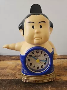 Rhythm Sumu Wrestler Alarm Clock Japan Talks Works - Picture 1 of 8