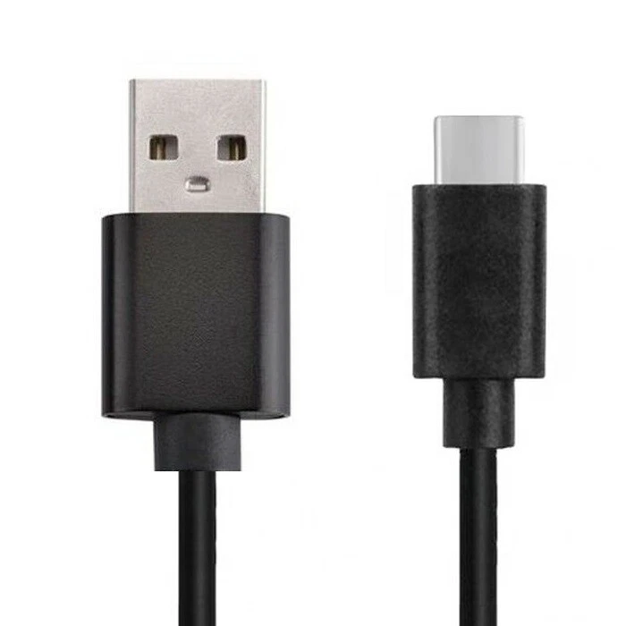 Ladekabel Datenkabel - USB-A auf USB-C - 30 cm Schwarz - Bild 1 von 3