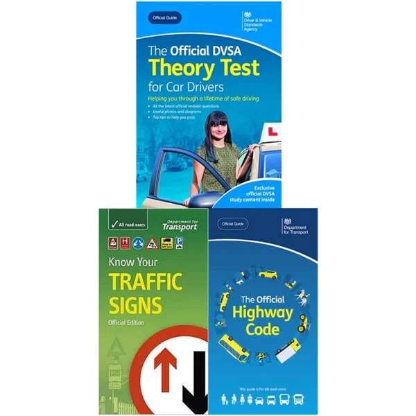 2025 Driving Theory Test Collection 3 Books Set Pack: The Official DVSA Highway - Image 1 of 1