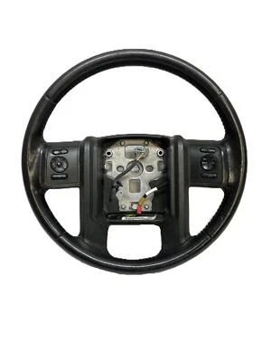 Ford F250SD 2014 volante cuero negro con controles OEM DC34-3F563-CB Foto 1 de 4
