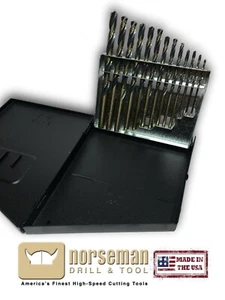"Norseman/Viking #44110 13-teiliges Magnum Super Premium Bohrer-Set, 1/16"" - 1/4"  - Bild 1 von 7