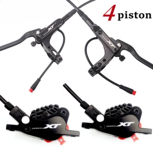 Electric Scooter E-bike 4 Piston Hydraulic Disc Brake with Cooling Oil Brake - Picture 1 of 30