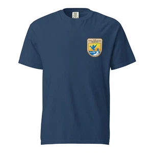 U.S. Fish and Wildlife Service Seal T-Shirt USFW Comfort Colors Garment Dyed Tee - Picture 1 of 16