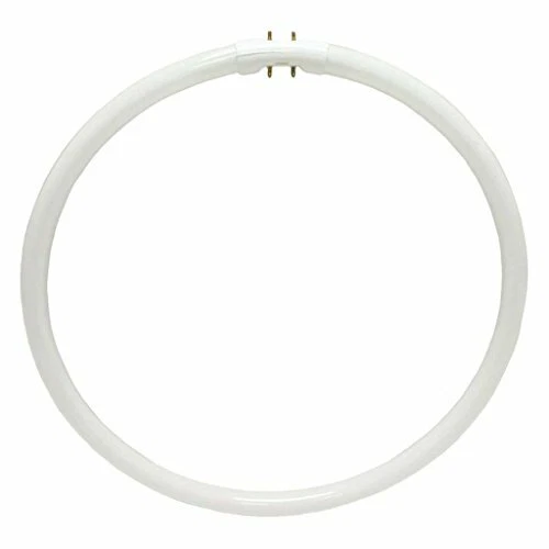 Satco S8160 4100K 40-Watt 2GX13 T5 Circline High Performance Lamp, Cool White - Image 1 of 3