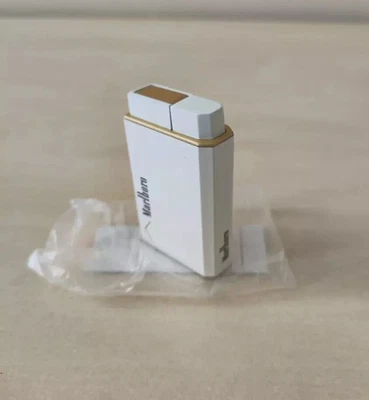 Promo Gas Turbo Lighter Marlboro Original Design Ferrari Black Rare - Image 1 of 4