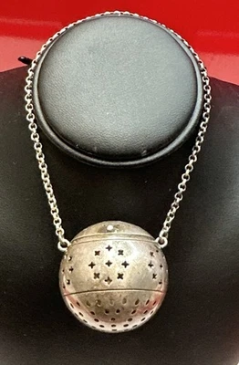 Vintage Plated  Silver Tea Infuser - Image 1 of 4