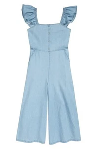 Nordstrom Girls Denim Jumpsuit Blue Size Large 10/12 - Picture 1 of 7