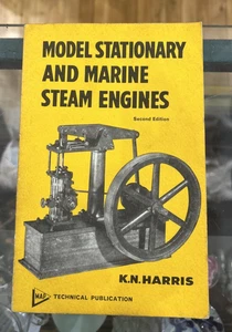 Vintage Model Stationary & Marine Steam Engines KN Harris 1977 MAP Pub Argus VG - Picture 1 of 8