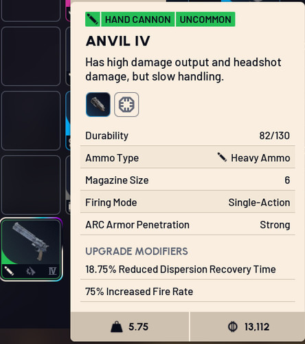 Anvil IV, Arc Raiders, Weapon, Good Gun, IV | eBay