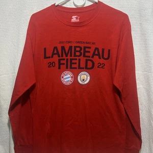 Maglia manica lunga FC Bayern Monaco vs Manchester City 2022 Lambeau Field taglia M - Foto 1 di 7