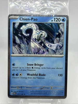 Pokémon TCG Chien-Pao 057/182 Sealed Promo Paradox Rift 2023 - Image 1 of 2