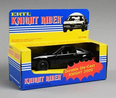 Vtg 1982 Original ERTL 1/25 Knight Rider Kitt Diecast Complete Box NOS - Image 1 of 3