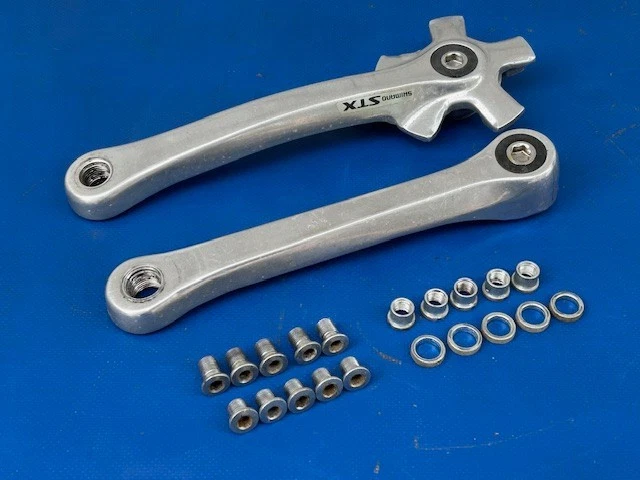 Pédalier Ancien Shimano FC-MC30 175mm - Carré Conique 5 Boulons - Pour VTT Et Route