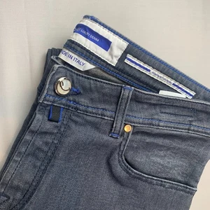 JACOB COHEN Jeans Mens Blue 35x32 Slim Cotton Blend Nick Stretch Made In Italy - Bild 1 von 24