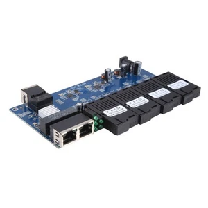 Gigabit Placa Metro Ethernet  Fibra 4X1.25G Fiber Port 3X100/1000M RJ453972 - Afbeelding 1 van 7