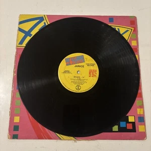 VINTAGE JANICE "Bye-Bye" 4TH AND BROADWAY 12" SINGLE (1986) VG/VG - Picture 1 of 4