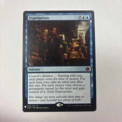 Expropriate NM MTG Mystery Booster MB1 30 / 221 English Regular Extra Turns! - Image 1 of 4