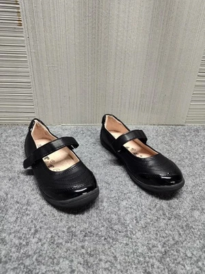 Olive & Edie Mary Jane Zapatos Niñas Talla 11 Negro Vestido Escuela Planos Correa Foto 1 de 4